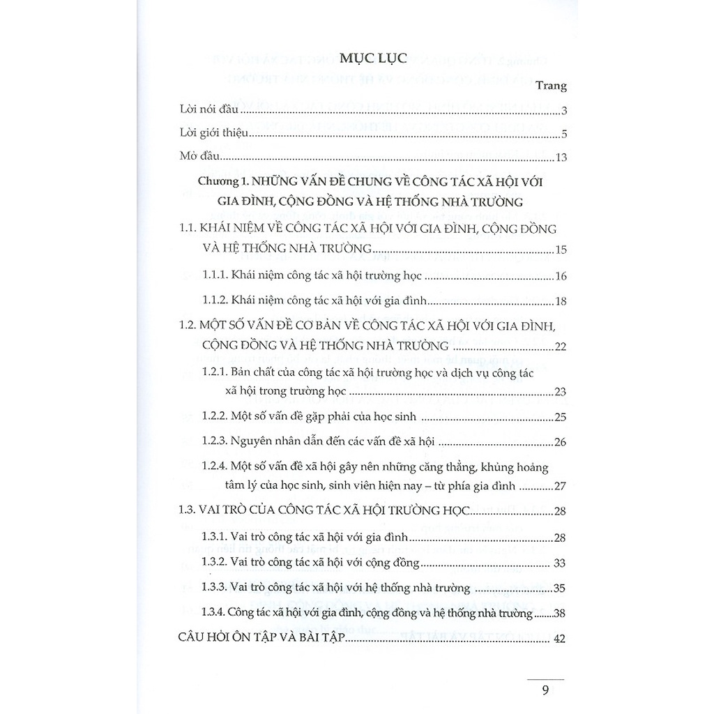 Sách - Công Tác Xã Hội Với Gia Đình, Cộng Đồng Và Hệ Thống Nhà Trường