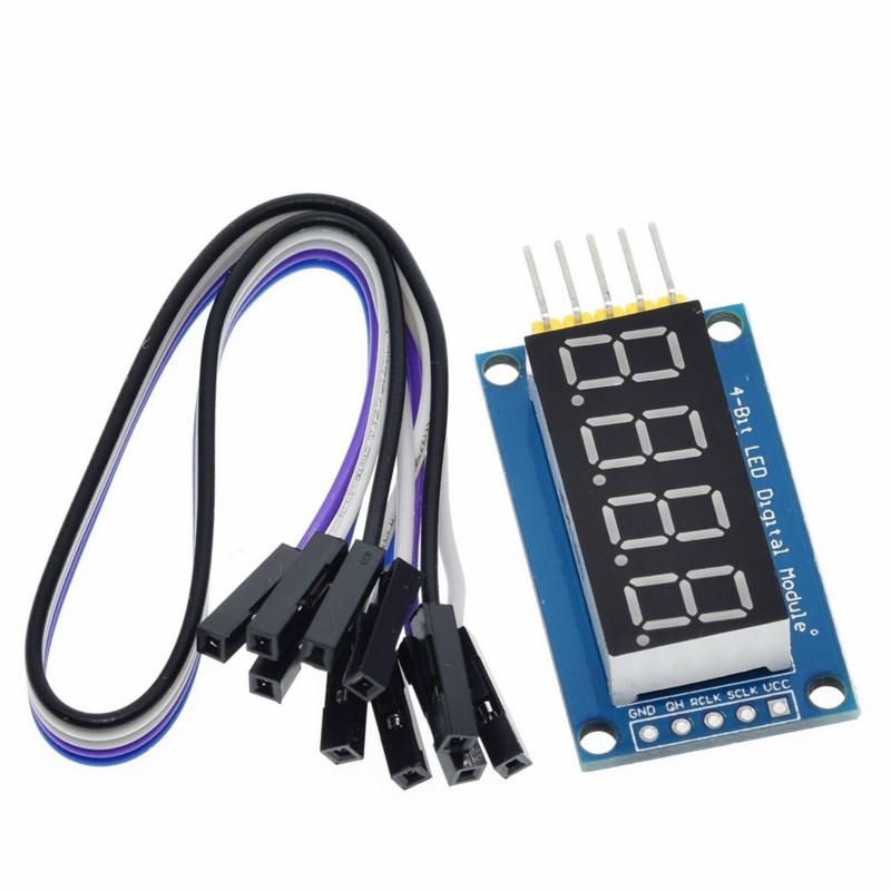 Mô đun hiển thị kỹ thuật số 4 bit dành cho Arduino 595 74hc595