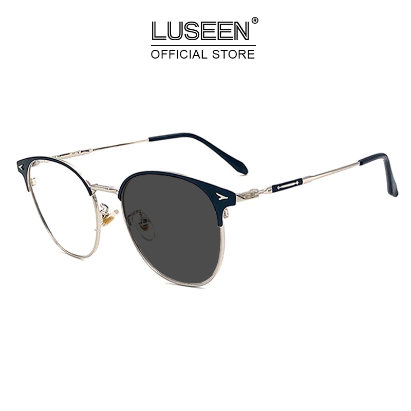 Kính Đổi Màu LUSEEN AG2211 Chống Bức Xạ Và Ánh Sáng Xanh Có Thể Thay Thế Thời Trang Cho Nữ Nam Dùng Khi Xem Máy Tính
