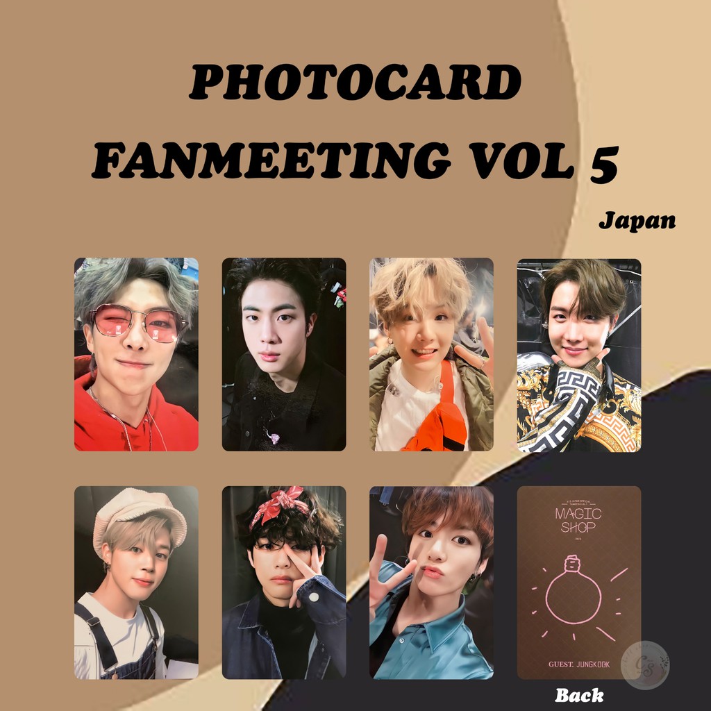 Bộ hình thẻ VOL.5 nhóm nhạc BTS