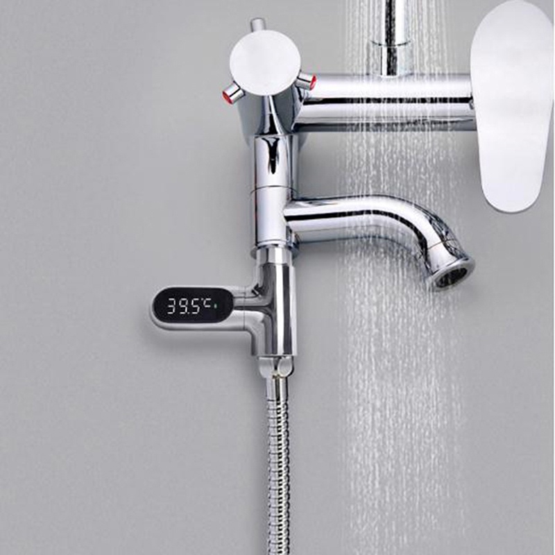Nhiệt kế đo nhiệt độ nước tắm màn hình LED nhiều màu sắc 360 độ° Màn hình hiển thị nhiệt độ nước CSF