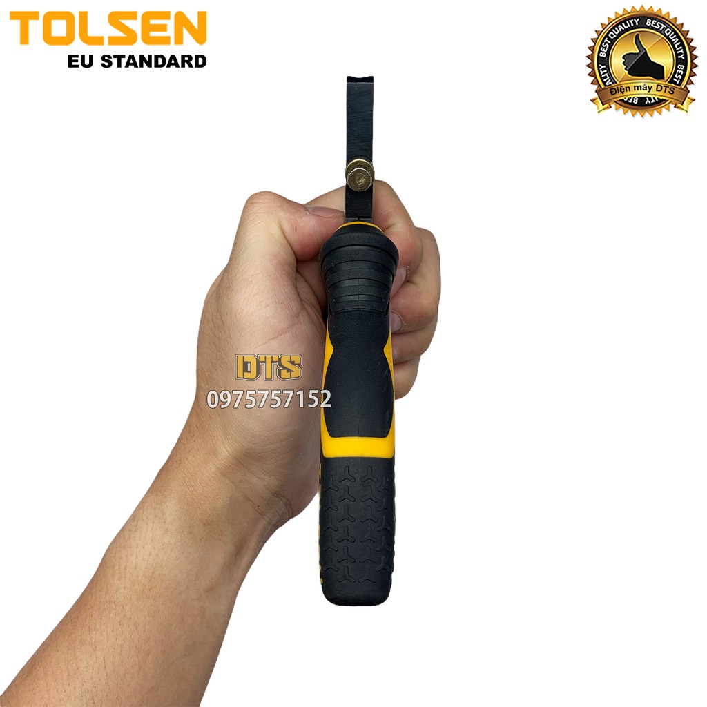 Kìm tuốt dây điện công nghiệp TOLSEN 6 inch/ 160mm thép CR-V cao cấp siêu bền, dễ sử dụng – Tiêu chuẩn xuất khẩu Châu Âu