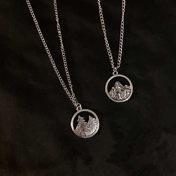 Dây chuyền hình cây phong cách Hàn Quốc xinh xắn dành cho nữ