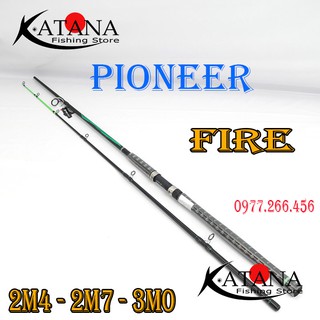 Cần Câu Bạo Lực PIONEER FIRE - Ngọn Đặc - 2m4 2m7 3m0
