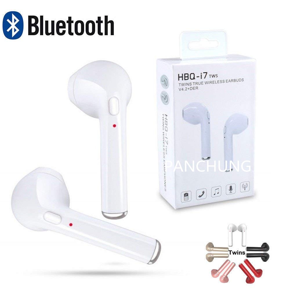 Cặp tai nghe không dây kết nối bluetooth HBQ i7 TWS mini