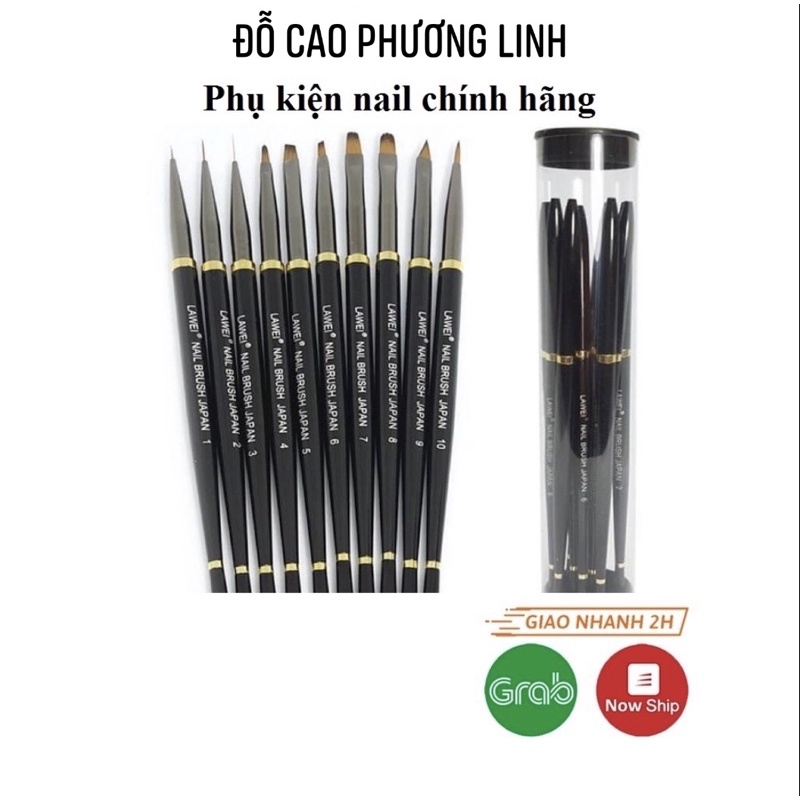 Set cọ lawei , set cọ 10 cây cao cấp , set cọ nhật Chính hãng