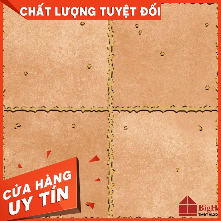 Gạch lát nền VITTO 30x30 1802. Bề mặt mạ vàng, bền màu - Vật liệu xây dựng BigH