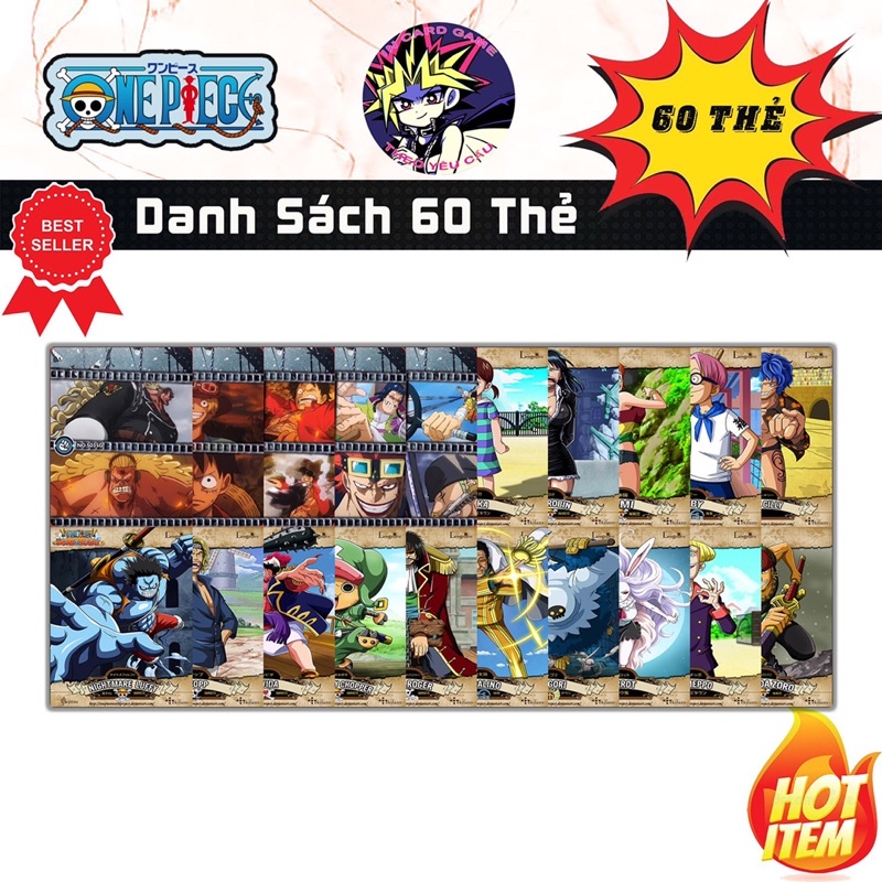 Toonies One Piece phiên bản điện ảnh màu đen - Phim Stampede 60 Thẻ.