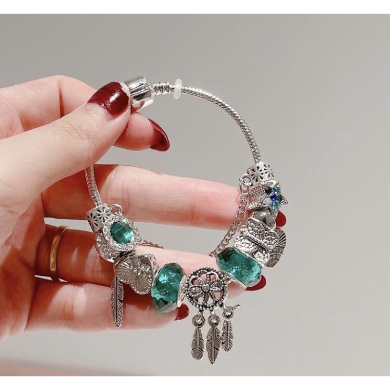 Vòng Tay Charm Pandora (Hình thật 100% _Mua1tặng1 mặt nạ)