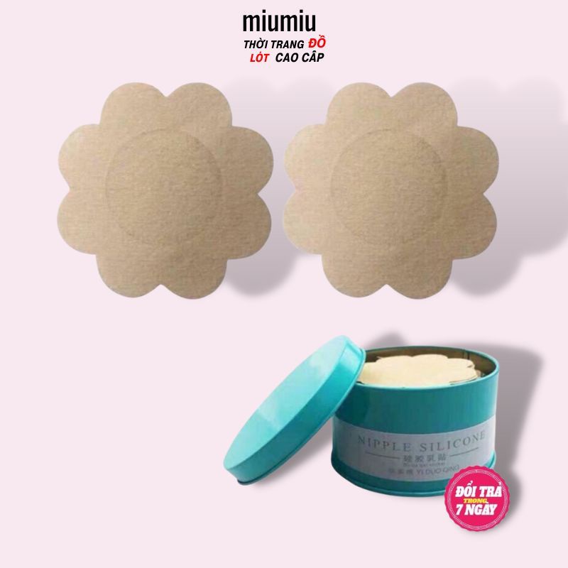 Hộp Dán Ti Giấy Miếng Dán Nhũ Hoa 60 miếng YK0121