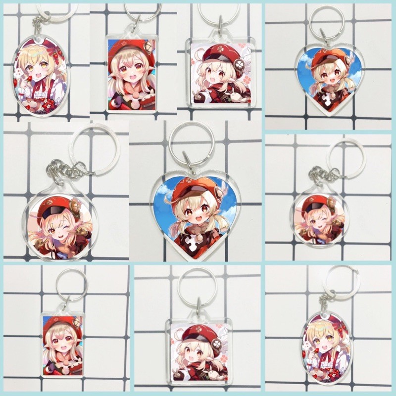 móc khoá Klee genshin impact / móc treo anime game genshin impact klee