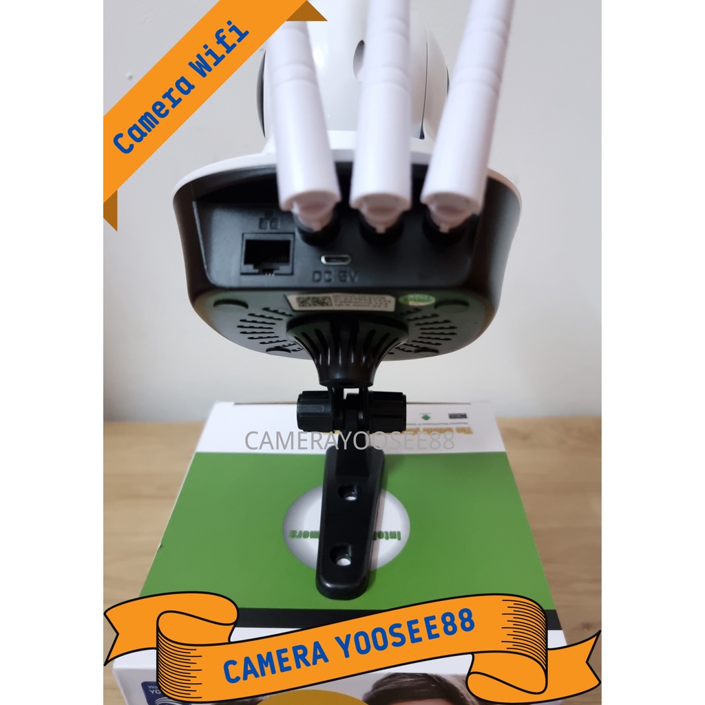 Camera wifi YOOSEE 1080P 2.0MP CÓ CỔNG LAN-Quan sát ban đêm CÓ MÀU hoặc HỒNG NGOẠI- Đàm thoại 2 chiều