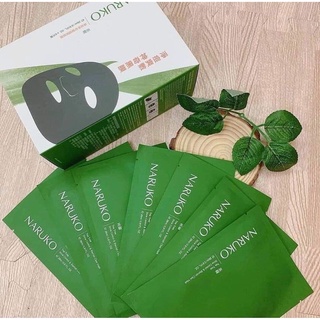 Hộp 8 miếng mặt nạ kiểm soát dầu và mụn trà tràm Naruko Tea Tree 26ml/m