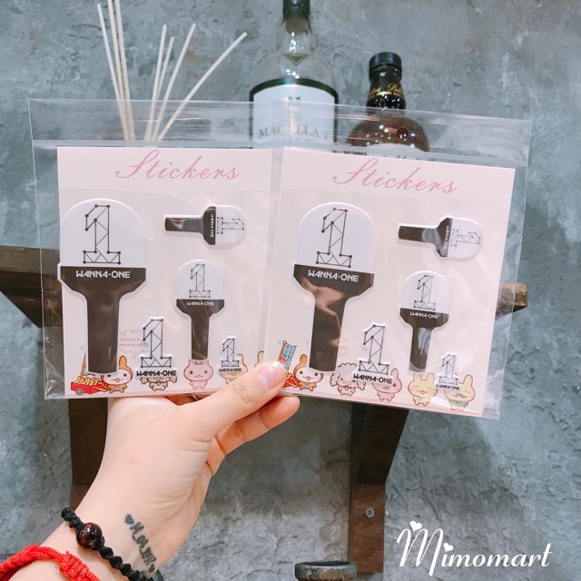 Sticker kpop (nổi) dán trang trí sổ, vở
