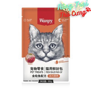 Pate wanpy cho mèo, sỉ từ 1000
