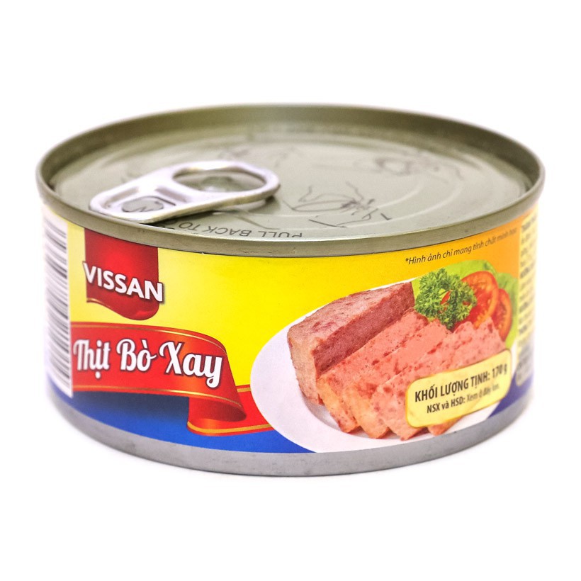 Thịt Bò Xay Vissan 170g