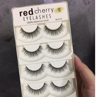 HỘP 5 CẶP MI GIẢ RED CHERRY EYE LASHES