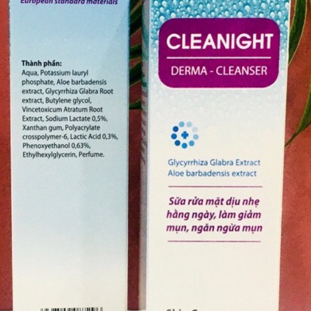Sữa Rửa Mặt Cleanight Không Bọt