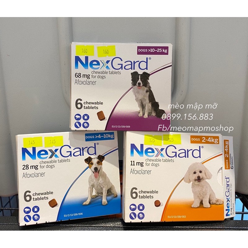 NEXGAR.D CHÓ / viên