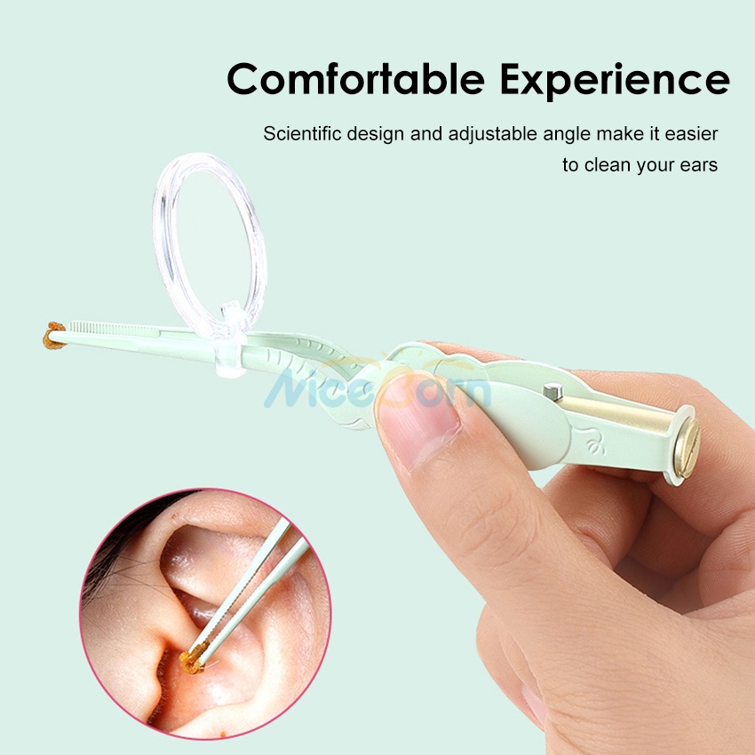Dụng cụ lấy ráy tai có đèn LED phóng đại 5 lần NiceBorn