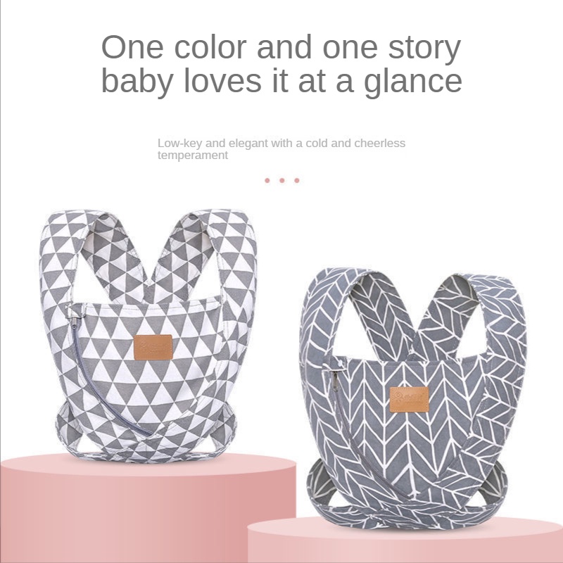 Đai địu em bé trước và sau lưng đa năng thuận thiện