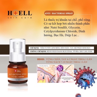Serum HCELL triệt tuyến mồ hôi, mùi hôi chân nách
