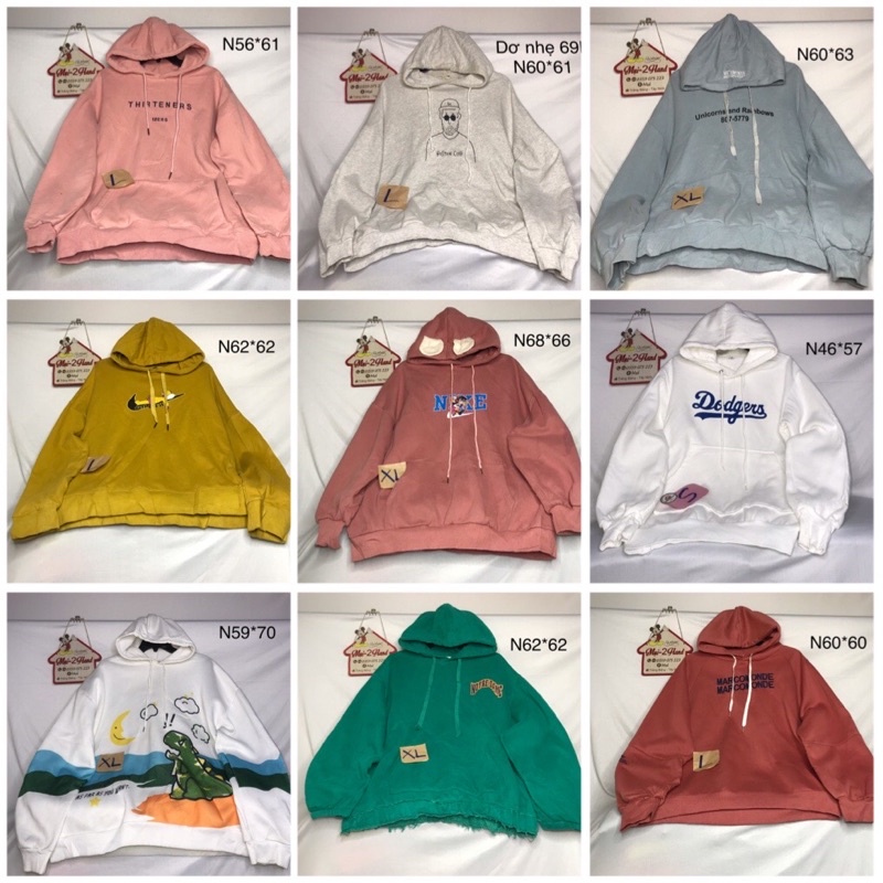 [GIẢM 50%] HODDIE 2HAND ĐƯỢC LỰA MẪU -HÀNG SI TUYỂN L1 ĐỘ MỚI TRÊN 90-95% H/16 MỤI 2HAND