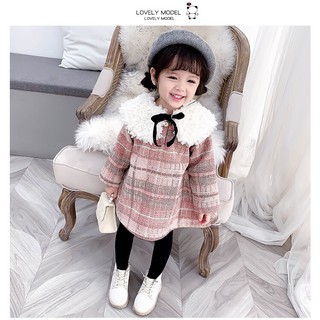 Váy mùa đông chi bé cực ấm