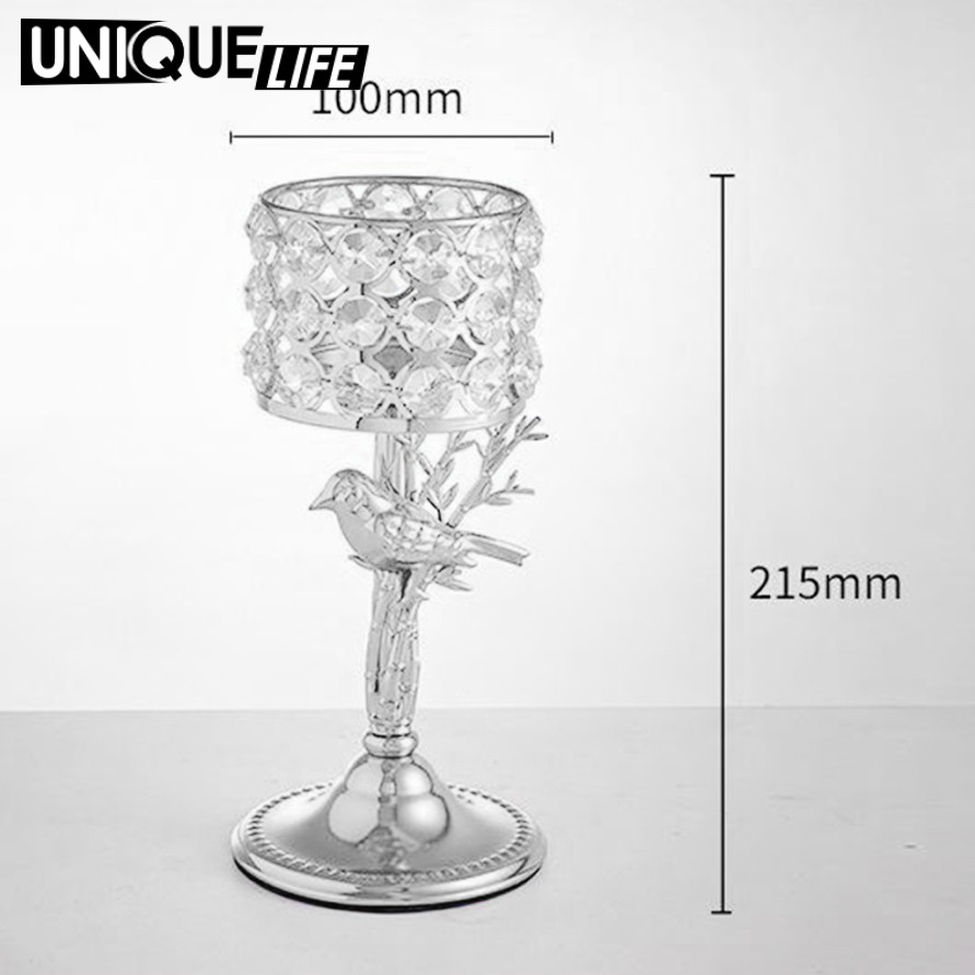 Giá Đỡ Nến Hình Pha Lê Sang Trọng