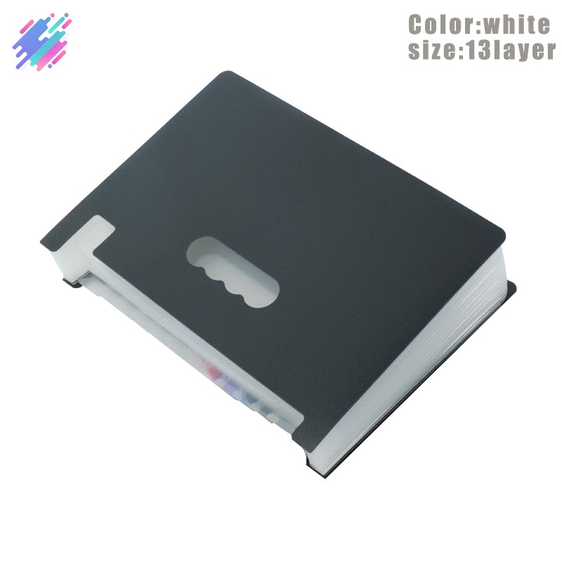 Túi đựng tài liệu khổ A4 13/24 ngăn có thể mở rộng tiện dụng