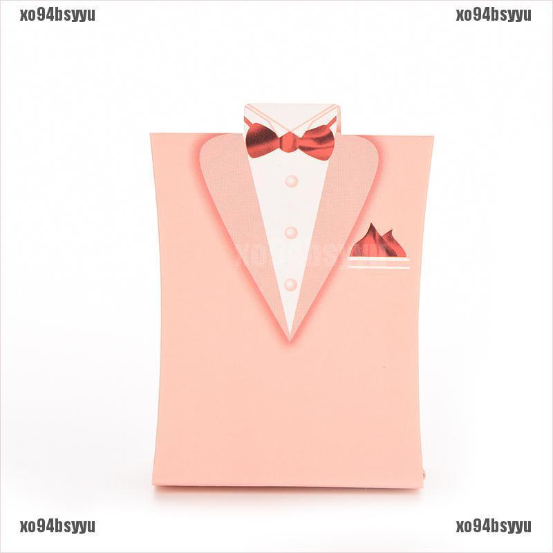 Set 100 Hộp Đựng Kẹo Cưới Hình Cô Dâu Chú Rể Hoạt Hình Xo94Bsyu