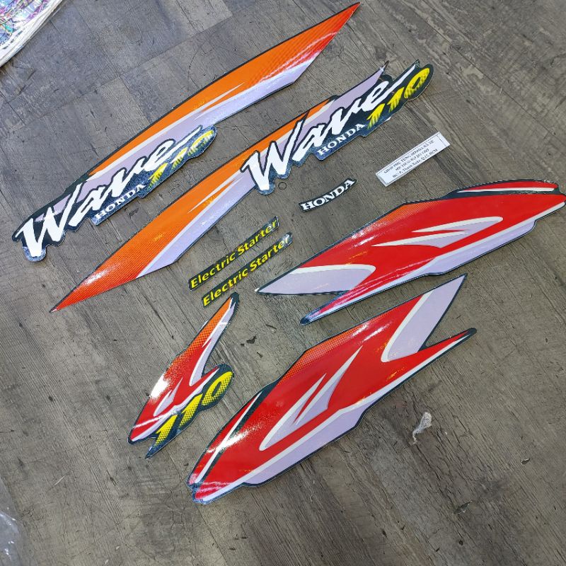 Tem áo Wave Thái 110 đời 1999 hàng 3 lớp đẹp