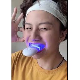 Máy Làm Trắng Răng White Glo White Accelerator Blue Light Teeth Whitening System