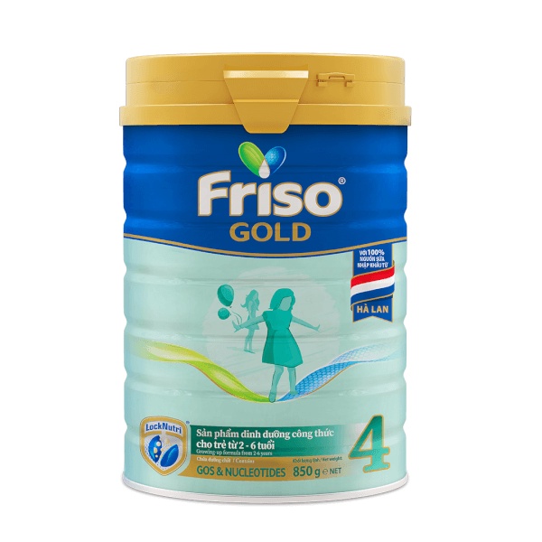 Frisolac Gold 4 850gr - Mẫu mới - HSD 09/11/2023