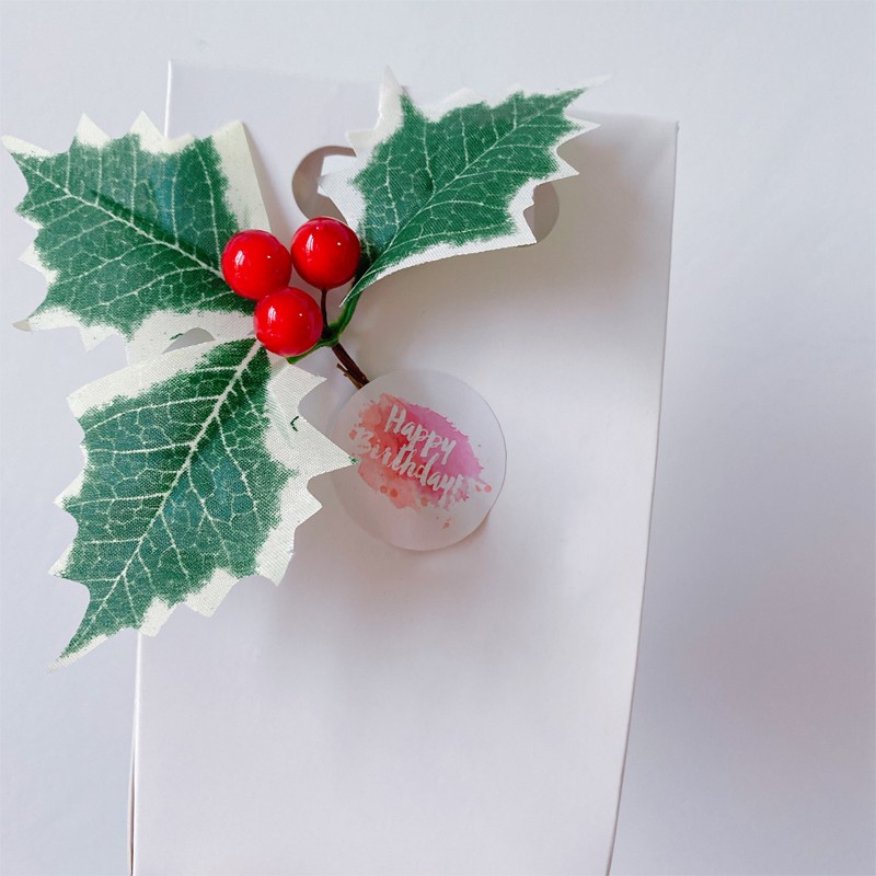 Set 100 Miếng Dán Tròn 3.5cm Trang Trí Sổ Tay diy