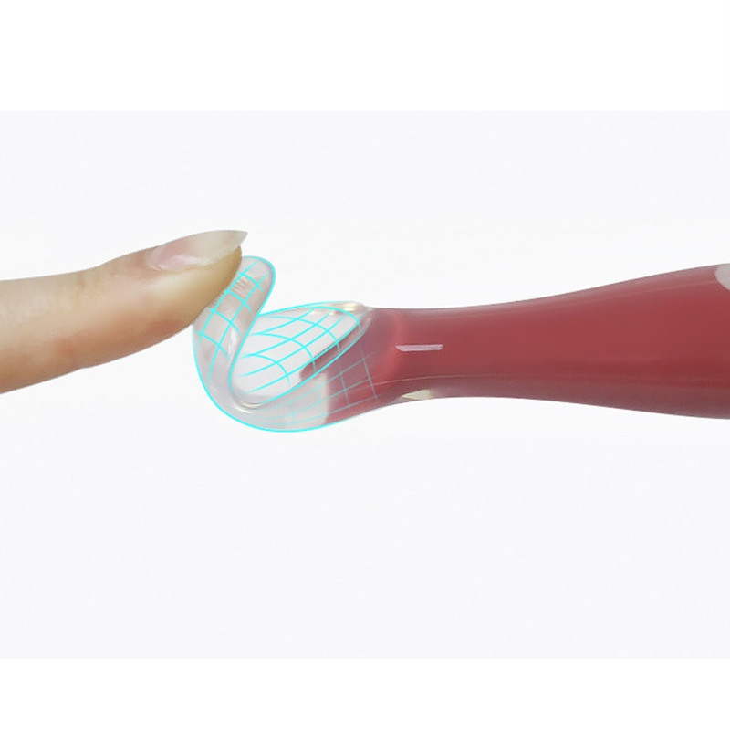 Muỗng Silicon Mềm Có Giác Hút Tập Ăn Dặm Cho Bé Sơ Sinh Mới