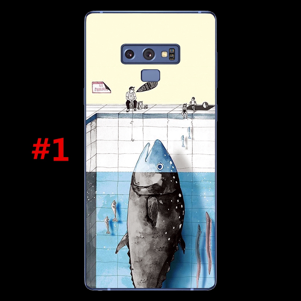 Ốp điện thoại TPU chống trượt hình gấu trúc cho Samsung Note 9 8 / S8 S9 Plus