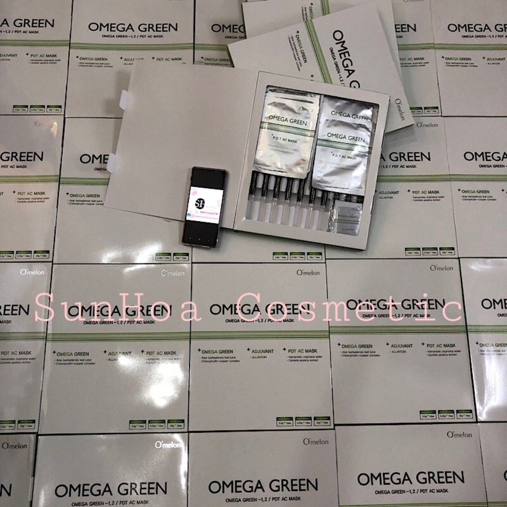 Omega Green-Bộ Sản Phẩm Dành Cho Da Mụn Hàn Quốc