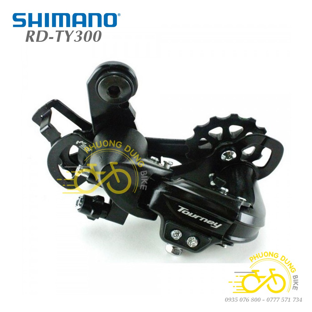 Củ cùi đề sau xe đạp SHIMANO TOURNEY RD-TY300 6-7-8 Speed - Hàng chính Hãng