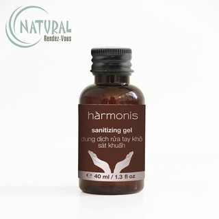 [Date 03/2023]Dung Dịch Rửa Tay Khô Diệt Khuẩn 99.99%, Dưỡng Ẩm Hàrmonis Hand Sanitizing Gel 40ml