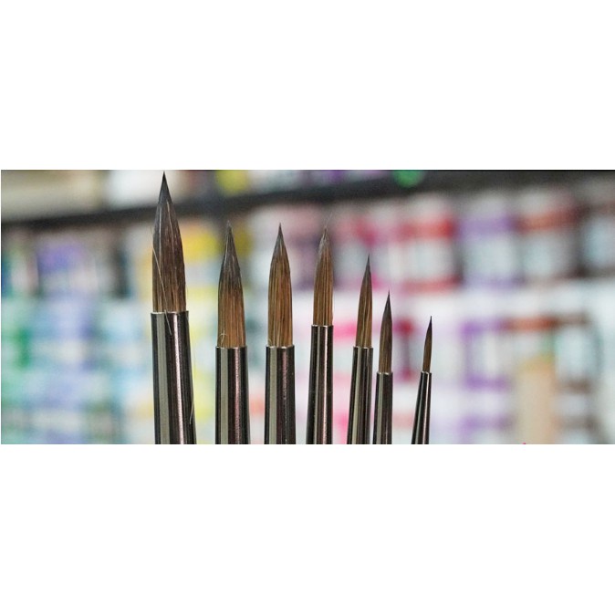 Cọ Nhọn Sunway B207 Lông Sóc vẽ màu nước, acrylic