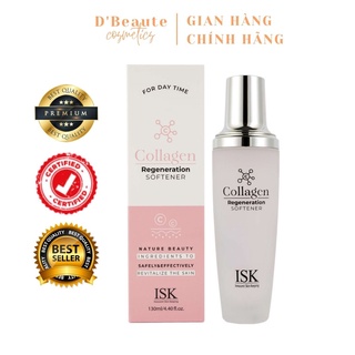 Nước hoa hồng làm trắng da ISK Collagen Regeneration Softner 130ml - Hàn Quốc Chính Hãng