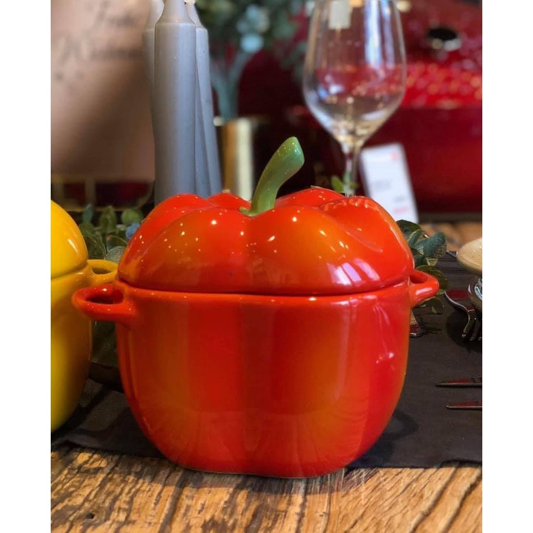 ÂU ỚT NGỌT STAUB ĐỰNG BÁNH KẸO - HẠT - ĐỒ ĂN STAUB