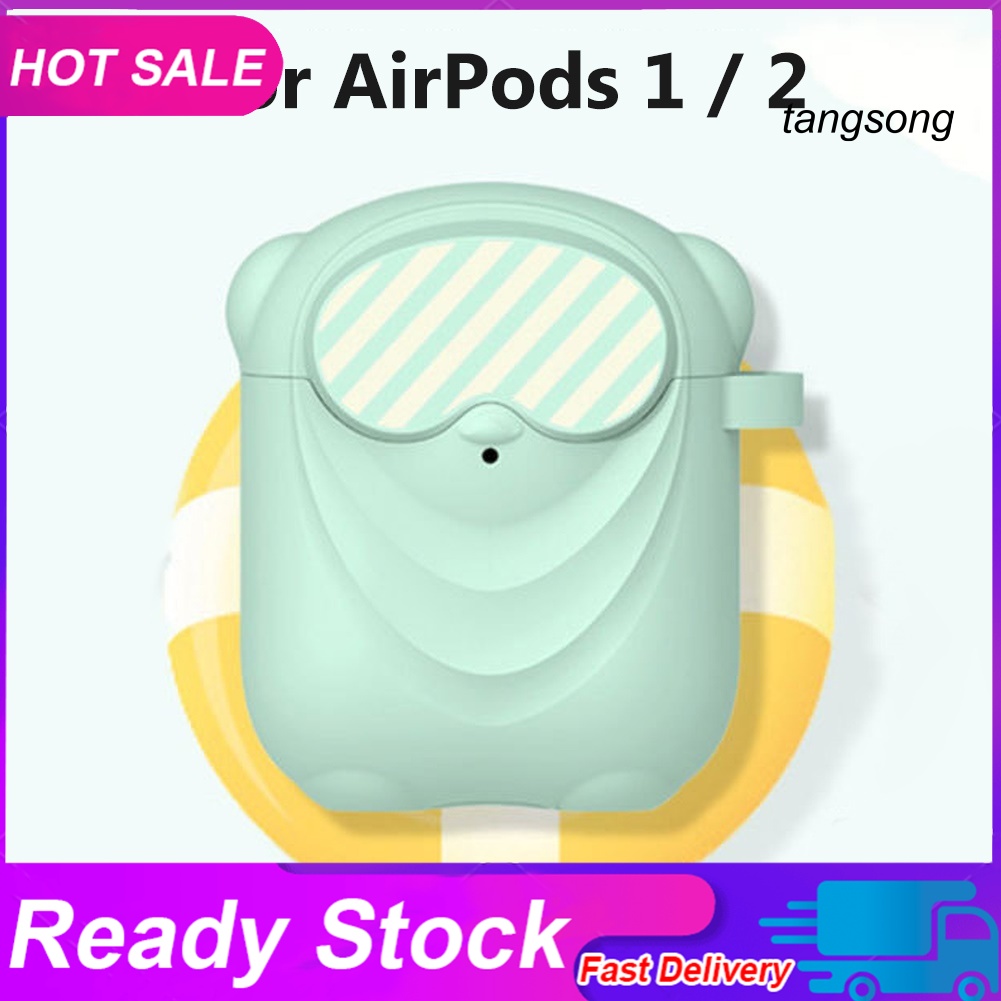 Vỏ Đựng Bảo Vệ Hộp Sạc Tai Nghe Airpods 1 / 2 Hình Hoạt Họa