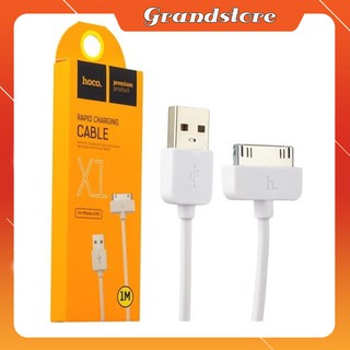 CÁP SẠC IPHONE 4/4S, IPAD 2/3/4 HOCO X1 DÀI 1 MÉT TRUYỀN DỮ LIỆU TỐT
