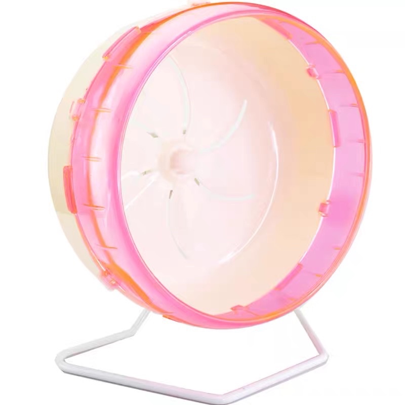 Wheel 23cm cho hamster/sóc/nhím. Wheel sillen Spinner siêu êm. Wheel 23cm kèm đế