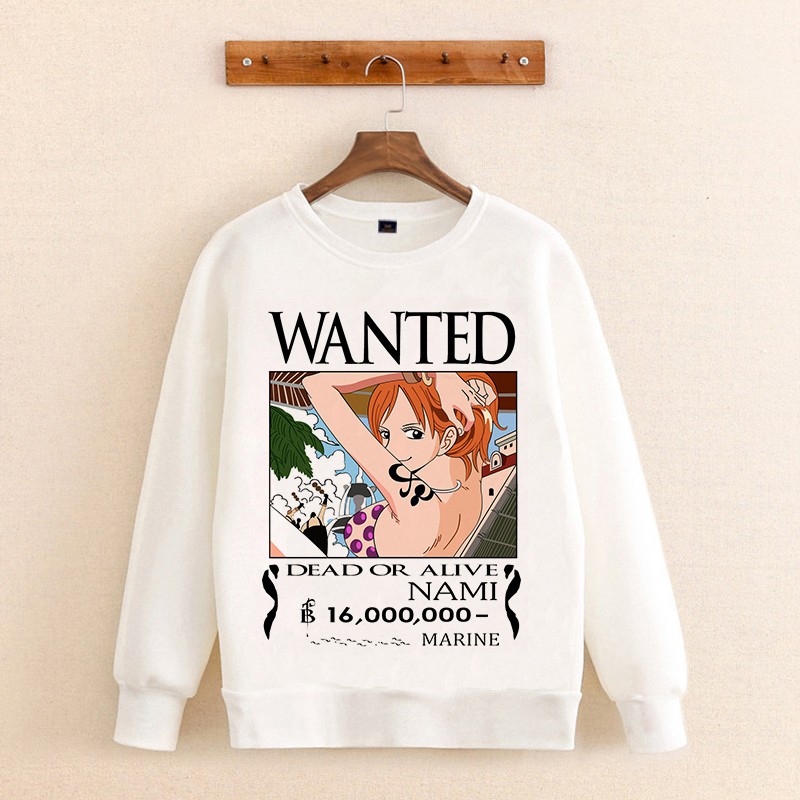 Áo Sweater Hoạt Hình One Piece