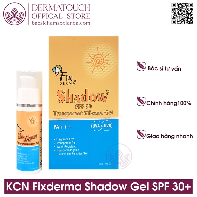 ✅ [Chính hãng]Kem Chống Nắng Fixderma Shadow Silicone SPF 30+