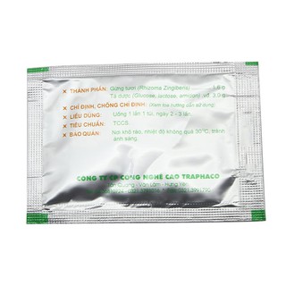 Trà Gừng Traphaco hộp 10 túi