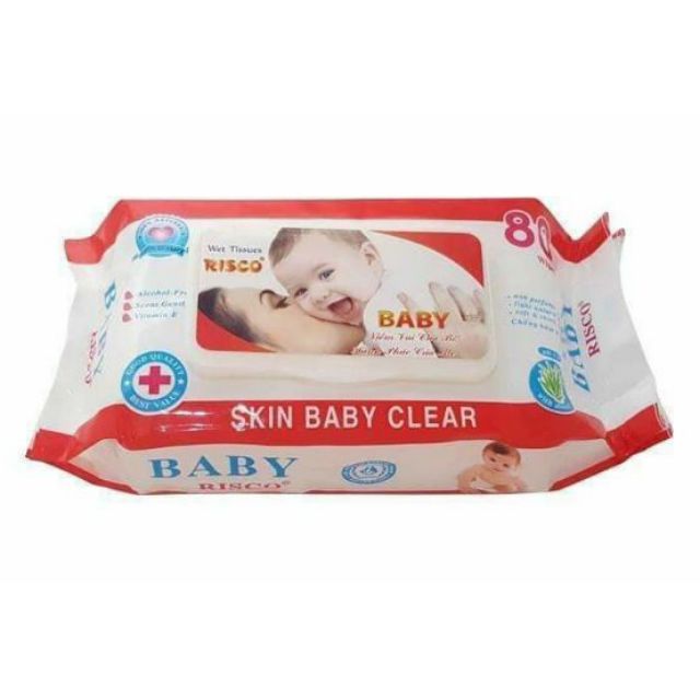 BỊCH 80 KHĂN GIẤY ƯỚT